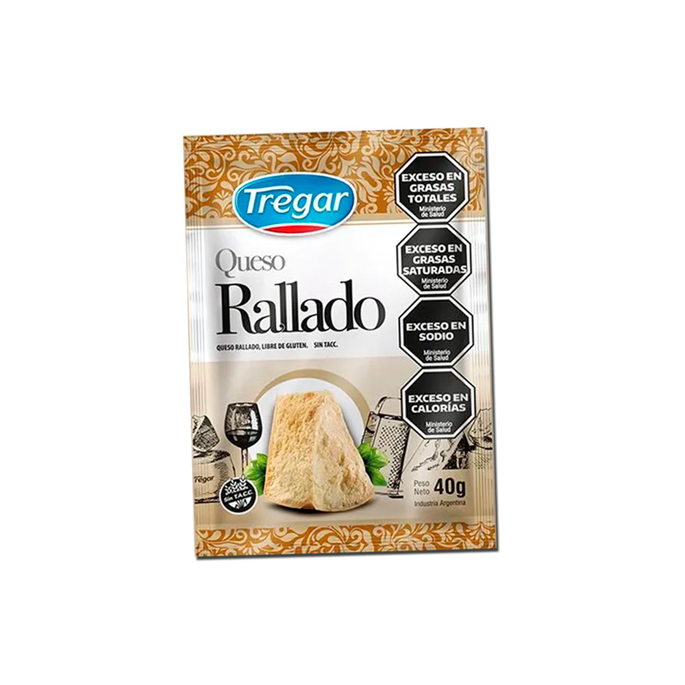 Queso rallado - 40g